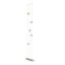 Hubbardton Forge 289520 Abacus 5-Light Floor to Ceiling Plug-In LED Lamp