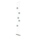 Hubbardton Forge 289520 Abacus 5-Light Floor to Ceiling Plug-In LED Lamp