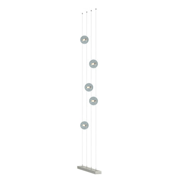 Hubbardton Forge 289520 Abacus 5-Light Floor to Ceiling Plug-In LED Lamp