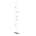 Hubbardton Forge 289520 Abacus 5-Light Floor to Ceiling Plug-In LED Lamp