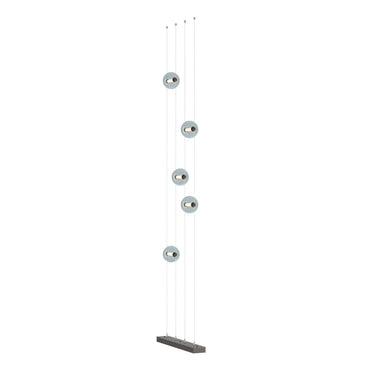 Hubbardton Forge 289520 Abacus 5-Light Floor to Ceiling Plug-In LED Lamp