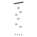 Hubbardton Forge 139055 Abacus 6-Light Ceiling-to-Floor LED Pendant
