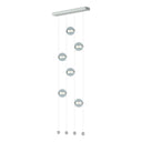 Hubbardton Forge 139055 Abacus 6-Light Ceiling-to-Floor LED Pendant