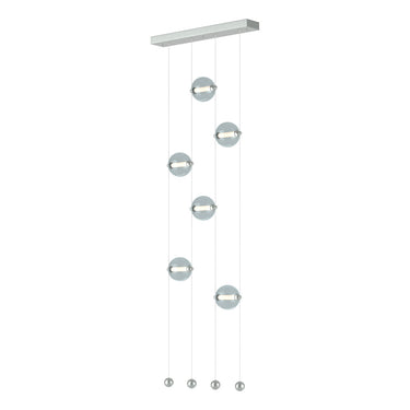 Hubbardton Forge 139055 Abacus 6-Light Ceiling-to-Floor LED Pendant