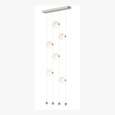 Hubbardton Forge 139055 Abacus 6-Light Ceiling-to-Floor LED Pendant