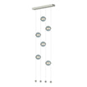 Hubbardton Forge 139055 Abacus 6-Light Ceiling-to-Floor LED Pendant