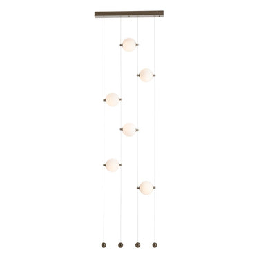 Hubbardton Forge Abacus 6-Light LED Pendant 1