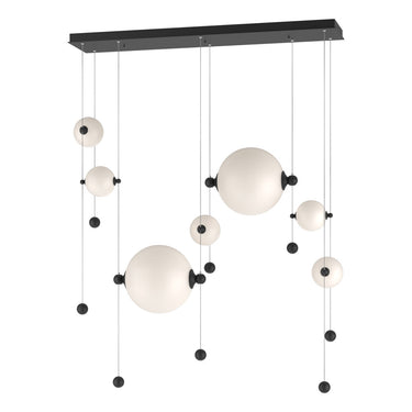 Hubbardton Forge 139054 Abacus Double Linear LED Pendant in Standard Pipe length