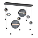 Hubbardton Forge 139054 Abacus Double Linear LED Pendant in Standard Pipe length
