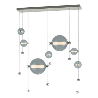 Hubbardton Forge 139054 Abacus Double Linear LED Pendant in Standard Pipe length