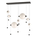 Hubbardton Forge 139054 Abacus Double Linear LED Pendant in Standard Pipe length