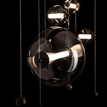 Hubbardton Forge Abacus 7-Light Double Linear LED Pendant 3