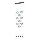 Hubbardton Forge 139057 Abacus 9-Light Ceiling-to-Floor LED Pendant
