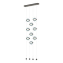 Hubbardton Forge 139057 Abacus 9-Light Ceiling-to-Floor LED Pendant