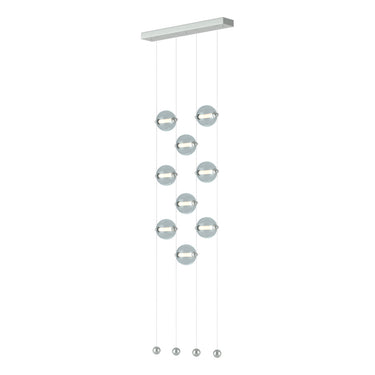 Hubbardton Forge 139057 Abacus 9-Light Ceiling-to-Floor LED Pendant