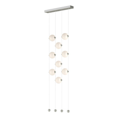 Hubbardton Forge 139057 Abacus 9-Light Ceiling-to-Floor LED Pendant