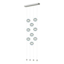 Hubbardton Forge 139057 Abacus 9-Light Ceiling-to-Floor LED Pendant
