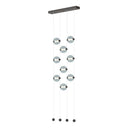 Hubbardton Forge 139057 Abacus 9-Light Ceiling-to-Floor LED Pendant
