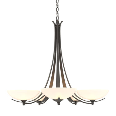 10-1261 Hubbardton Forge 5 Light Aegis Chandelier