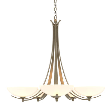 10-1261 Hubbardton Forge 5 Light Aegis Chandelier
