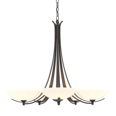10-1261 Hubbardton Forge 5 Light Aegis Chandelier