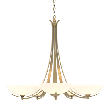 10-1261 Hubbardton Forge 5 Light Aegis Chandelier
