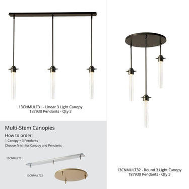Hubbardton Forge Airis Medium Mini Pendant 2