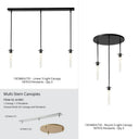 Hubbardton Forge Airis Small Mini Pendant 2