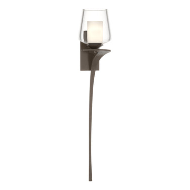 204712 Hubbardton Forge Antasia Double Glass 1 Light Sconce