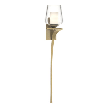 204712 Hubbardton Forge Antasia Double Glass 1 Light Sconce