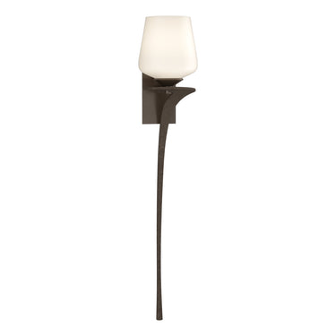 204710 Hubbardton Forge Antasia Single Glass 1 Light Sconce