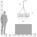 Hubbardton Forge Apothecary Circular Chandelier 4