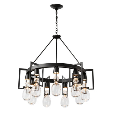 Hubbardton Forge Apothecary Circular Chandelier 
