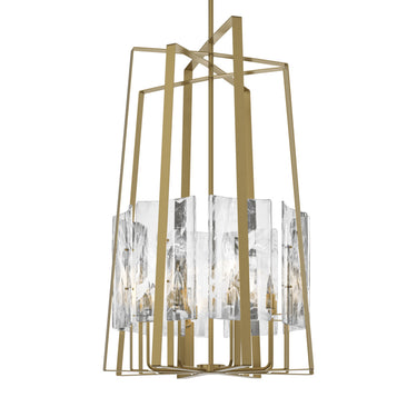 Hubbardton Forge 131313-YR Arc 9-Light Tall Pendant