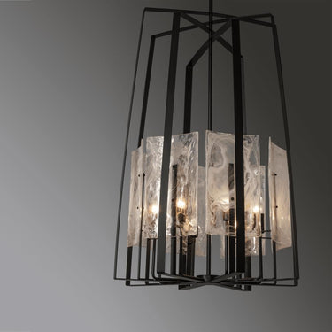 Hubbardton Forge Arc 8-Light Tall Pendant 6
