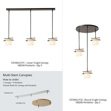 Hubbardton Forge Arc Ellipse Mini Pendant 2