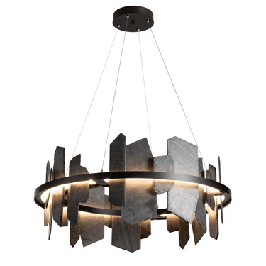 Hubbardton Forge Ardesia Circular LED Pendant 