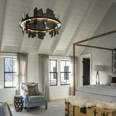 Hubbardton Forge Ardesia Circular LED Pendant 7