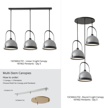 Hubbardton Forge Atlas Small Pendants 4