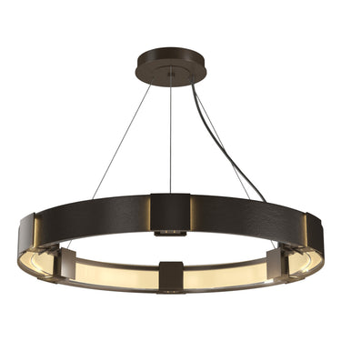 13-8585 Hubbardton Forge 6 Light Aura Pendant