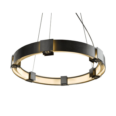 13-8585 Hubbardton Forge 6 Light Aura Pendant