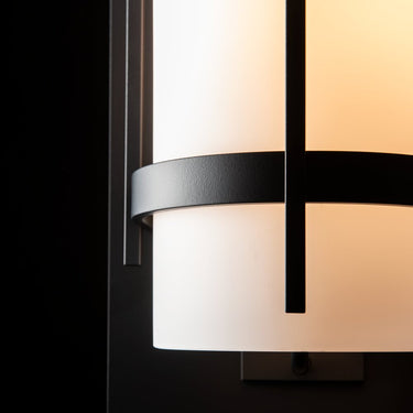 Hubbardton Forge Banded Extra Large Outdoor Sconce - 305895 