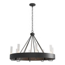 Hubbardton Forge Banded Ring Chandelier