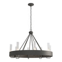 Hubbardton Forge Banded Ring Chandelier