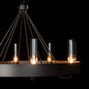 Hubbardton Forge Banded Ring Chandelier 3