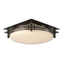 12-4394 Hubbardton Forge Banded Flush-Mount Fixture