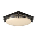 12-4394 Hubbardton Forge Banded Flush-Mount Fixture