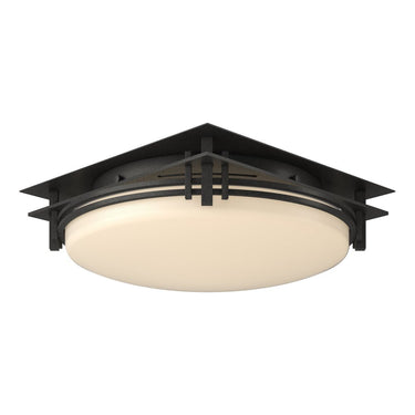 12-4394 Hubbardton Forge Banded Flush-Mount Fixture