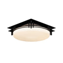 Hubbardton Forge Banded Semi-Flush 