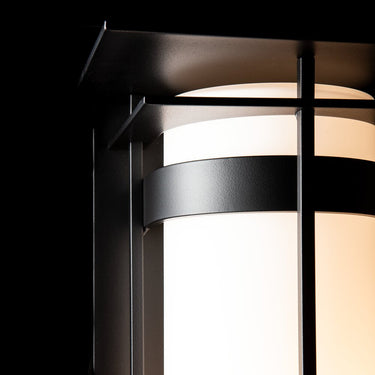 Hubbardton Forge Banded with Top Plate Large Outdoor Sconce - 305994 2